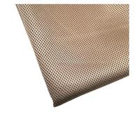 ZGHQHCDRH Tela para Rejilla de Altavoz, Telas for Altavoces for Caja de Sonido estéreo, Cubierta Protectora a Prueba Polvo(Khaki,50cm 50cm)
