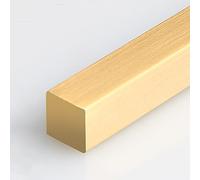 ZGHQHCDRH Tira de transición de latón for Suelos - Tiras de 100 cm for Cubrir Juntas de baldosas a Vinilo, Impermeables y duraderas(5mmx5mm)