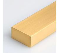 ZGHQHCDRH Tira de transición de latón for Suelos - Tiras de 100 cm for Cubrir Juntas de baldosas a Vinilo, Impermeables y duraderas(15mmx10mm)