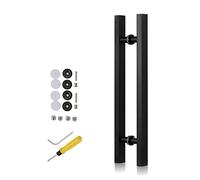 ZGHQHCDRH Tiradores para puertas de baño, Granero con kit completo,Tiradores de puerta corredera for cocina, Patio, Interior y Exterior,Acero inoxidable(Length60CM)