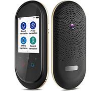 ZGHQHCDRH traductor, 106 Idiomas con traducción sin conexión y de fotografías: traductor Pantalla táctil bidireccional 2,4 Pulgadas, Perfecto for Viajar, bañarse bajo la luz del Sol