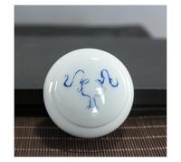 ZGHQHCDRH Urna para Mascotas, Mini urna de cerámica con diseño del zodíaco Chino for Recuerdo Cenizas humanas(Ox)