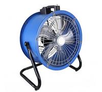 ZGHQHCDRH Ventilador de pie, Fan resistente del tambor metal de la inclinación alta velocidad 16 pulgadas, fan piso, industrial