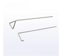 ZGHSWM 10 unids/Lote de esparcidor de células Triangular/en Forma de L de Acero Inoxidable for Laboratorio, Experimento de Laboratorio de Empuje y raspado de células de Placa de Petri(A-Type)