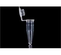ZGHSWM 1000 unids/Lote 0,2 ml Tubo de centrífuga de plástico Transparente en Forma de V asequible for Laboratorio