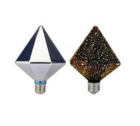 ZGHYBD 3D Illumination Light Bulb?Classic 3D Bulb Firework Led Light Source Decorative Light Bulb ?Decorative Light Bulb?for Indoor Restaurant Bar Decor Light Lamp (G1000 Sharp Brick)