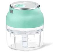 ZGHYBD Electric Fruit Vegetable Onion Garlic Cutter Food Speedy Chopper Mini Slicer USB Charging Portable for Nut Meat Fruit Onion Multi-Function Processor