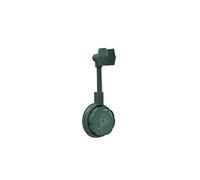 ZGHYBD Universal Wall-Mounted Shower Head Holder Bracket Adjustable Holder For Bathroom For Bathroom Bathtub, No Punching 1PCS Green