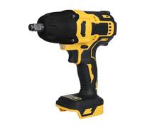 ZGJIAJU Llave De Impacto Eléctrica Sin Escobillas De Alto Torque, Taladro Inalámbrico De 1/2 ", Herramienta Eléctrica De Reparación De Automóviles For Batería De 18V, 2000N.M Alto Par(Yellow)