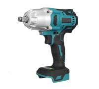 ZGJIAJU Llave De Impacto Eléctrica Sin Escobillas De Alto Torque, Taladro Inalámbrico De 1/2 ", Herramienta Eléctrica De Reparación De Automóviles For Batería De 18V, 2000N.M Alto Par(Blue)