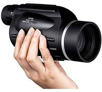 ZGJYSP Prismáticos Monocular 13X50 con telémetro,telescopio Impermeable,medidor de Distancia,Binocular para Exteriores de 114M/1000M,para Interior/Exterior