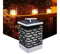 ZGJYSP Solar Flame Lamp LED Waterproof Garden Lawn Lamp