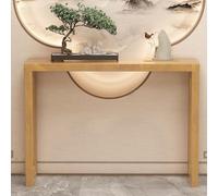 ZGNMK Entryway Console Table, Sofa Tables, Entry Hallway Table with Thicker Desktop, Behind Couch Tables for Hallway Foyer(Natural,160x40x85CM)