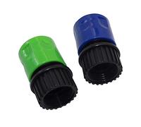 ZGPOSQKZSC Leak-proof pipe hose fittings Greenhouse Thread Quick Connector USA standard/European Hose Connector 3/4" Female Thread Joints 50 Pcs (Color : Europe norm thread, Diameter : 3/4'')