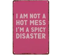 ZGPOSQKZSC School Unfiltered Truth Wall Tin Panel 12x8 Inch