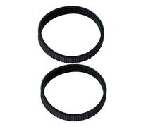 ZGUZMCMK 2 Piezas Correa Transmisión Cepillo Eléctrico Banda Repuesto Carpintería Accesorio Fácil Montaje Funcionamiento Suave Material Adecuada para, GOMA