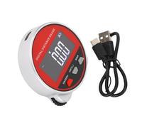 ZGUZMCMK Electronic Digital Cinta Métrica con Pantalla Cinta Métrica Electrónica Recargable USB Regla Enrollable Portátil para Largas Distancias Adecuada, Rojo