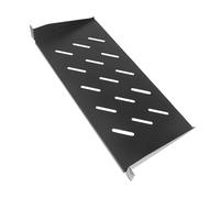 ZGUZMCMK Estante de servidor, estante de gabinete de red, estante voladizo ventilado desmontado para equipos de red de 19 pulgadas, estante y gabinete, profundidad 20 cm