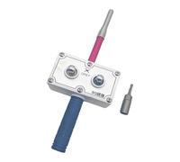 ZGUZMCMK Herramienta Pasacables Máquina Enhebradora de Tuberías para Cableado de Pared Dispositivo Manual de Instalación Compacto de Metal y Pp Adecuada para