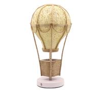 ZGUZMCMK Lámpara Noche Globo Aire Artesanal con Cuerda de Cáñamo Lámpara Decorativa de Mesa Luz Recargable de Escritorio Lámpara Pequeña para Adecuada