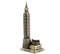 ZGUZMCMK Maqueta Arquitectónica del Edificio Taipei 101 de Taiwán (Adorno de Escritorio)