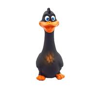 ZGUZMCMK Pollo de Goma Chillón de Juguete, Juguete de Látex para Mascotas, Apto para Perros, Niños Y Adultos, Decoración para Aliviar El Estrés, Marrón 17x6cm