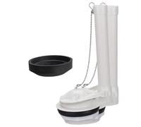 ZGUZMCMK Válvula de Descarga de Inodoro Reparador con Y Cadena Solución Duradera Instalación Práctica Material Fuerte Apta para Baños de Viviendas Loca, con Junta de Sellado