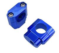 ZGVGFAFLPQ Manillar Elevador Adaptador Accesorios Universales del Adaptador del Elevador Abrazadera Montaje Barra Manillar Motocicleta De 1-1/8 "28 Mm Clip Elevadora Manillar(M10 Blue)