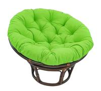 ZGWRYI CojíN for Silla Papasan CojíN Redondo Acolchado Grueso for Silla, Columpio De Nido De Huevo Suave, CojíNes De Asiento Acogedor, Hamaca Relajante Interiores Exteriores(Fruit Green,90cm)