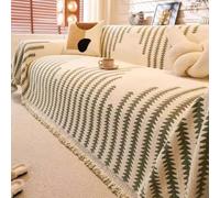 ZGWRYI Funda de Sofá Lavable y Transpirable para Todas Las Estaciones,Antideslizante y Resistente Al Desgaste,Colcha Multiusos para Sofas,FáCil de Limpiar(G4 Green,180x320cm)
