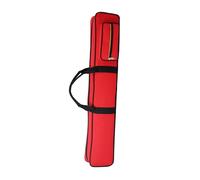 ZGXNYI Funda Taco Billar Estuche for Taco de Billar, Ligero, contenedor for, Bolsa portátil for Transportar Tacos, Instrumento Musical(Red,6 Holes)