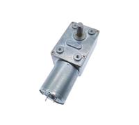 ZGY370 DC 6V 12V motor de reducción de engranajes engranaje de gusano reductor de caja de cambios de turbina reversible 2RPM - 100RPM 200RPM 46/32(200RPM,6V)