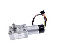 ZGY370EC DC Motor con codificador de pasillo 1 1PPR JGY370 Codificar DC12V Motor de engranaje de gusano Torque alto 5-200 rpm(5)