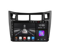 ZGYBDH 9 Inch Car Stereo Radio Android 15 Touch Screen Car Radio for Toyo-ta Yaris 2005-2011 with Mirror Link/SWC/BT/FM Radio Camera Wireless Double DIN Car Stereo WiFi RDS EQ 32(D1 6+128G)