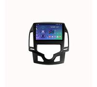 ZGYBDH Estéreo para automóvil con Pantalla táctil HD Android 12 de Doble DIN de 9 Pulgadas para H-yundai i30 1 FD 2007-2012 con navegación GPS Bluetooth Cámara de Respaldo AHD Controles en el volan
