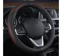 ZGYHESO Funda Volante Cuero para Bronco Expedition Maverick Fusion, Cuero Ultrafino Antideslizante Suave Todas Estaciones Transpirable Y Duradera,B