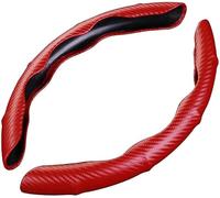 ZGYHESO Funda Volante Cuero para Citroen AMI Xsara Picasso Berlingo C1 C2 C3 Aircross C4, Cuero Ultrafino Antideslizante Suave Todas Estaciones Transpirable Y Duradera,D