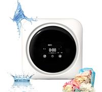 ZGYOZMNG Lavadora de Pared automática portátil con Tambor Frontal de 0,3 kg para Ropa pequeña, Ropa Interior o Calcetines, 3,5 l (de Escritorio)