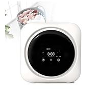 ZGYOZMNG Lavadora y Secadora de Ropa eléctrica de Pared, automática, portátil, con Tambor Frontal de 0,3 kg, Ideal para dormitorios y Viajes (Montaje en Pared).