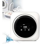 ZGYOZMNG Lavadora y Secadora de Ropa eléctrica de Pared, portátil, de 3,5 L, Carga Frontal, con Pantalla táctil LCD y Tina de Acero Inoxidable para Apartamentos, Casas y oficinas (de Escritorio).