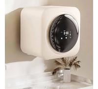 ZGYOZMNG Mini Lavadora y Secadora de 3,5 l, integrada en la Pared o sobremesa, compacta y con Centrifugado, con Tambor Interior de Acero Inoxidable, Ideal para Apartamentos y hogares.