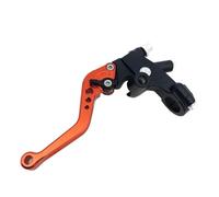 zhaichuhuozuiduo Abrazadera Universal Para Manetas De Embrague Delanteras De 22 Mm Y 7/8" Para Manillar De Motocicleta Para SUZ&UKI Para(Orange)