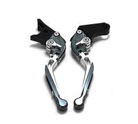 zhaichuhuozuiduo Manetas De Embrague De Freno Plegables Y Extensibles De Aleación De Aluminio CNC Para Motocicleta Para SUZ&UKI GSXR1000 GSX-R1000 2005-2006(H)