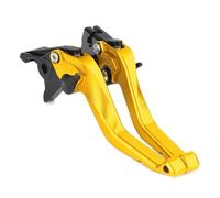 zhaichuhuozuiduo Manetas De Freno Y Embrague Cortas Ajustables Para SUZ&UKI GSX1300R HAYABUSA GSX 1300R 2008-2021, Accesorios Para Manillar De Motocicleta(Gold)