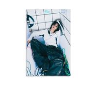 Zhailliu Póster de lienzo Stray Kids Kpop Hyunjin para decoración de pared, sala de estar, dormitorio, pósteres de 30 x 45 cm, estilo sin marco