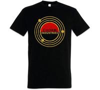 ZHAIMAORIJI Camiseta ouy Choam Industries para hombre, uniforme con logotipo de la compañía de dunas en el pecho, bandera negra, Negro, XL
