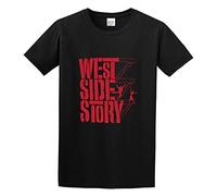 ZHAIMAORIJI West Side Story Film - Camiseta unisex de manga corta 100% algodón, color negro, Negro, M