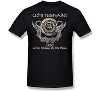 ZHAIMAORIJI Whitesnake Album - Camiseta para hombre, color negro, Negro, L
