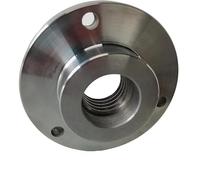 ZHAJNG Adaptador de placa trasera con brida de rosca de husillo K11-80 K11-100 K11-125 de 1 pulgada y 8 TPI/M33X3.5 for torno de madera. Uso con mandril metálico.(M33X3.5 K11-125)