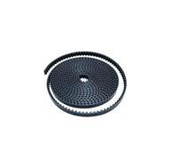 ZHAJNG Correa de distribución abierta STD3M PU negra, ancho 10 mm, correa de distribución abierta S3M de poliuretano, correa dentada de acero for transmisión(50 meter)